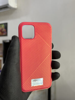 Eye-Catching Metallic Red Case with iPhone 11 Back Cover