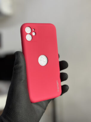 Silky Smooth Soft-Touch Matte Red Back Cover for iPhone 11